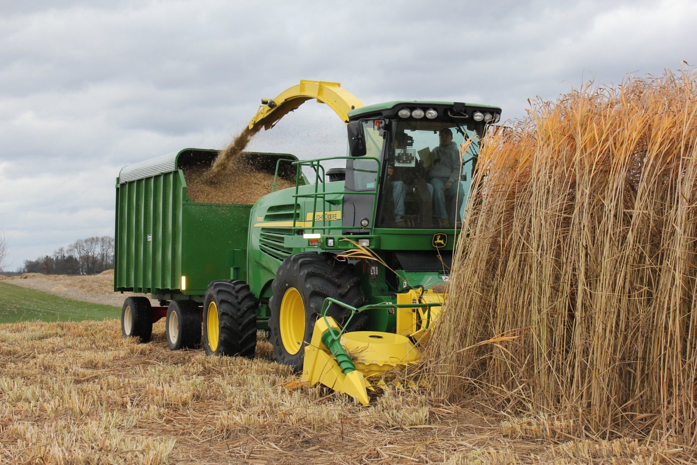 Biomass harvesting